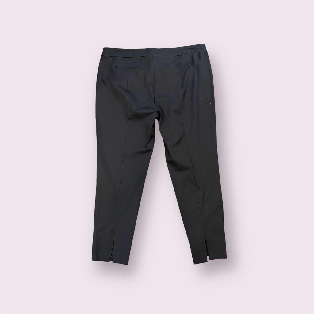 Eileen Fisher Straight Ankle Black Pants - Size XL