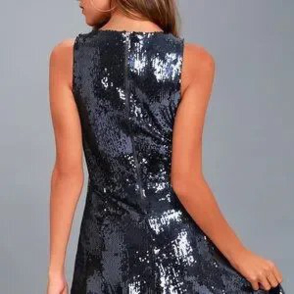 Lulus NWT City Dreams Sparkly Dress - Size Small
