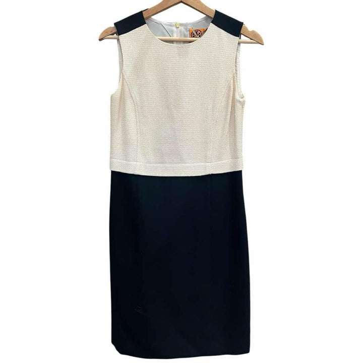 Tory Burch Color Block Sheath Dress - Size 2