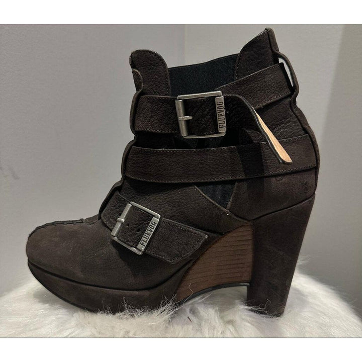 John Fluevog Writes Shields Ankle Booties - Size 6