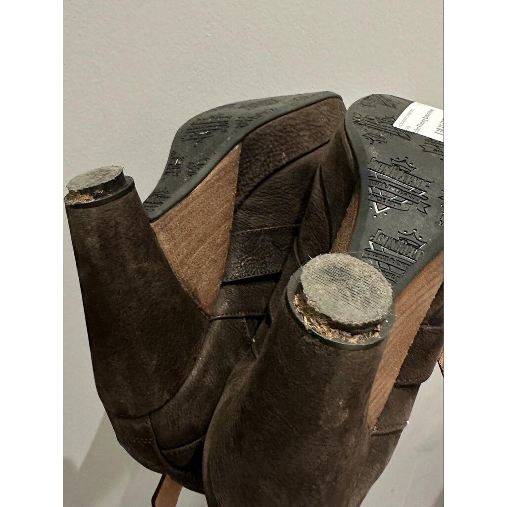 John Fluevog Writes Shields Ankle Booties - Size 6