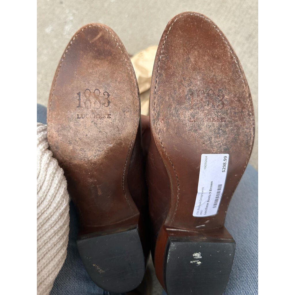 Lucchese Cowboy Boots - Size 9