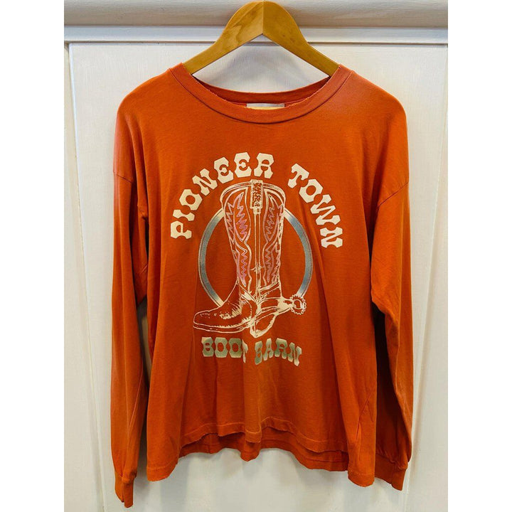Daydreamer NWT Pioneer Town Long Sleeve Tee - Size XS