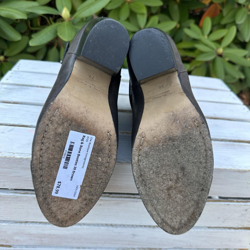Rag & Bone Harrow Booties - Size 39