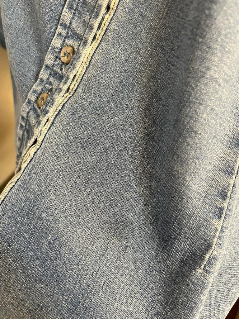 Kut From The Cloth Denim Button-Up - Size Large