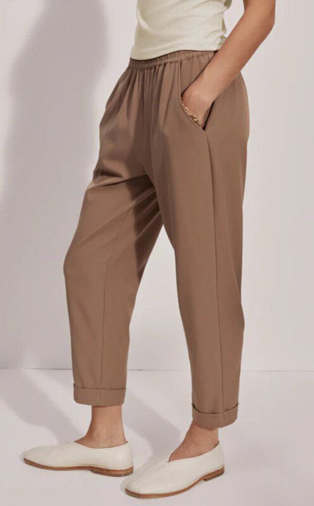 Varley Oakland Turn-Up Paper Pant 25" - Size Medium