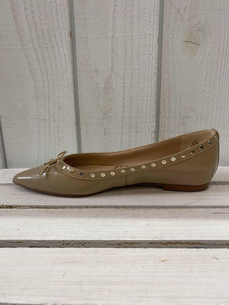 Sam Edelman Ralf Point Leather Flats - Size 6.5