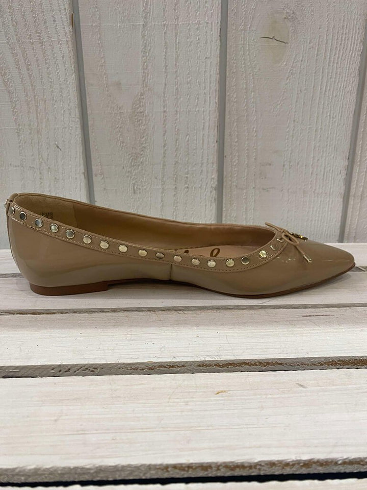 Sam Edelman Ralf Point Leather Flats - Size 6.5
