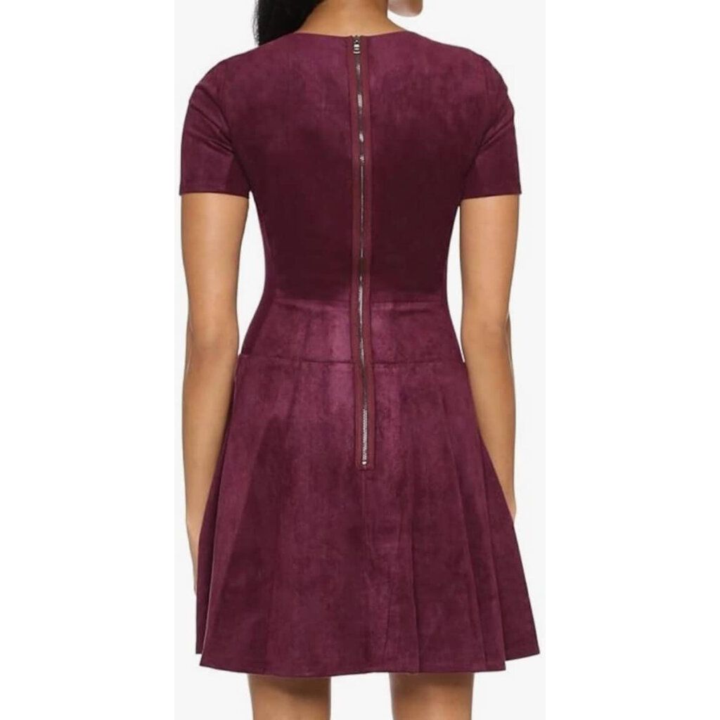 BCBG Max Azria Darra Faux Suede Dress - Size 2