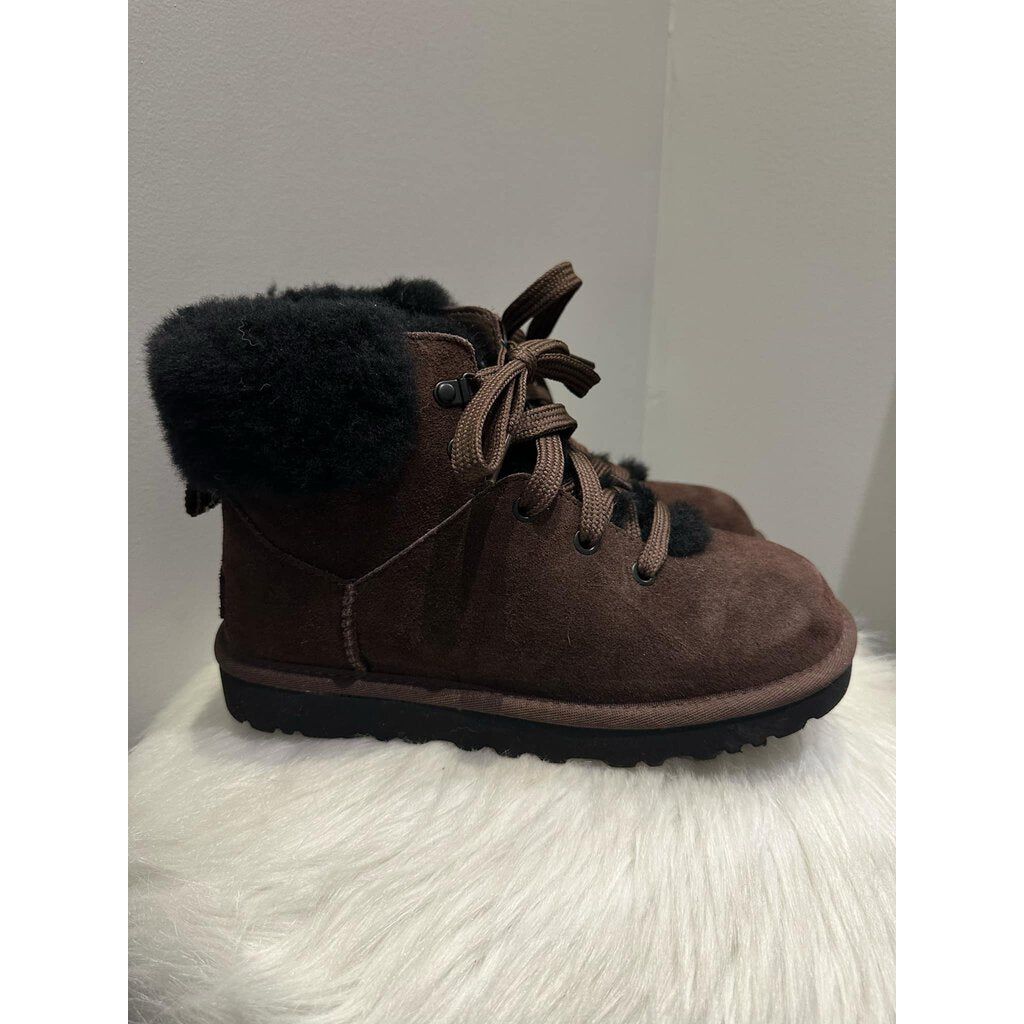 UGG Classic Mini Alpine Lace Booties - Size 6