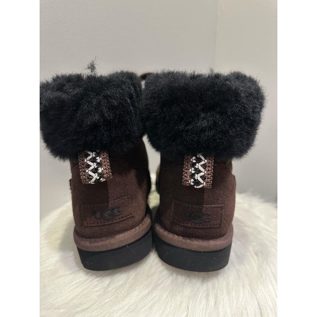 UGG Classic Mini Alpine Lace Booties - Size 6