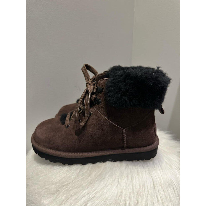UGG Classic Mini Alpine Lace Booties - Size 6