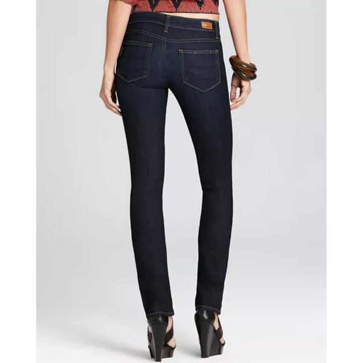 Paige Women’s Skyline Straight Mid-Rise Jean in Stream - Size 28