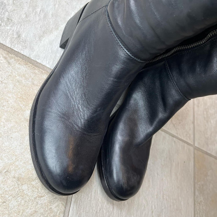 Marc Jacobs Leather Over The Knee Boots - Size 39.5