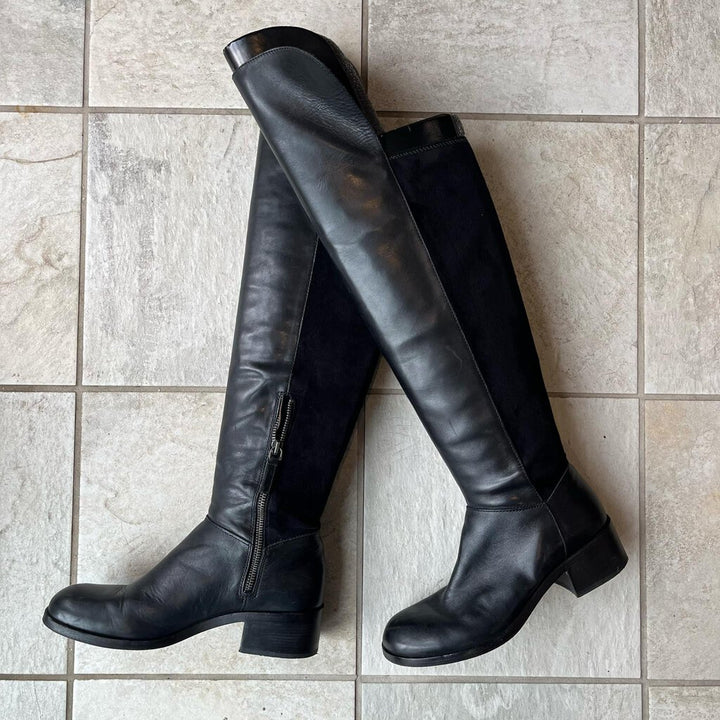 Marc Jacobs Leather Over The Knee Boots - Size 39.5