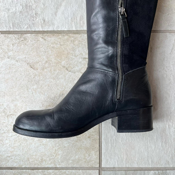 Marc Jacobs Leather Over The Knee Boots - Size 39.5