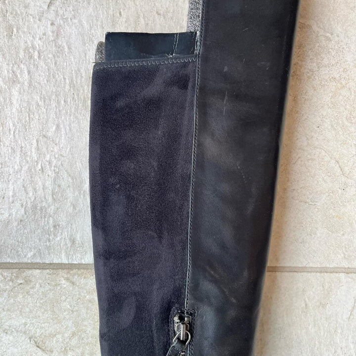 Marc Jacobs Leather Over The Knee Boots - Size 39.5