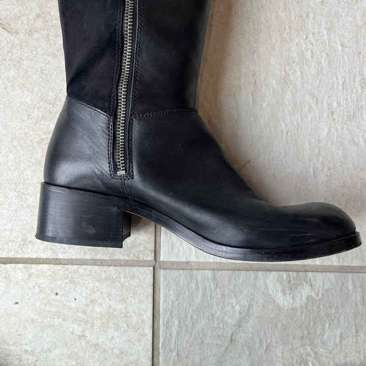 Marc Jacobs Leather Over The Knee Boots - Size 39.5