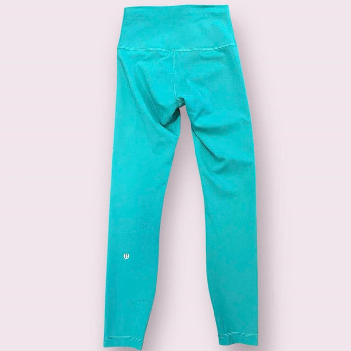 Lululemon Train High-Rise Tights Green Leggings - Size 4