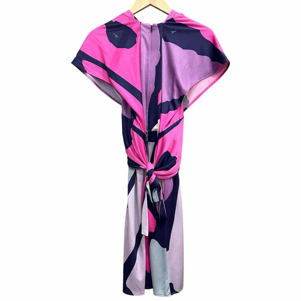 Issa London Silk Crossover Tie Dress - Size 6