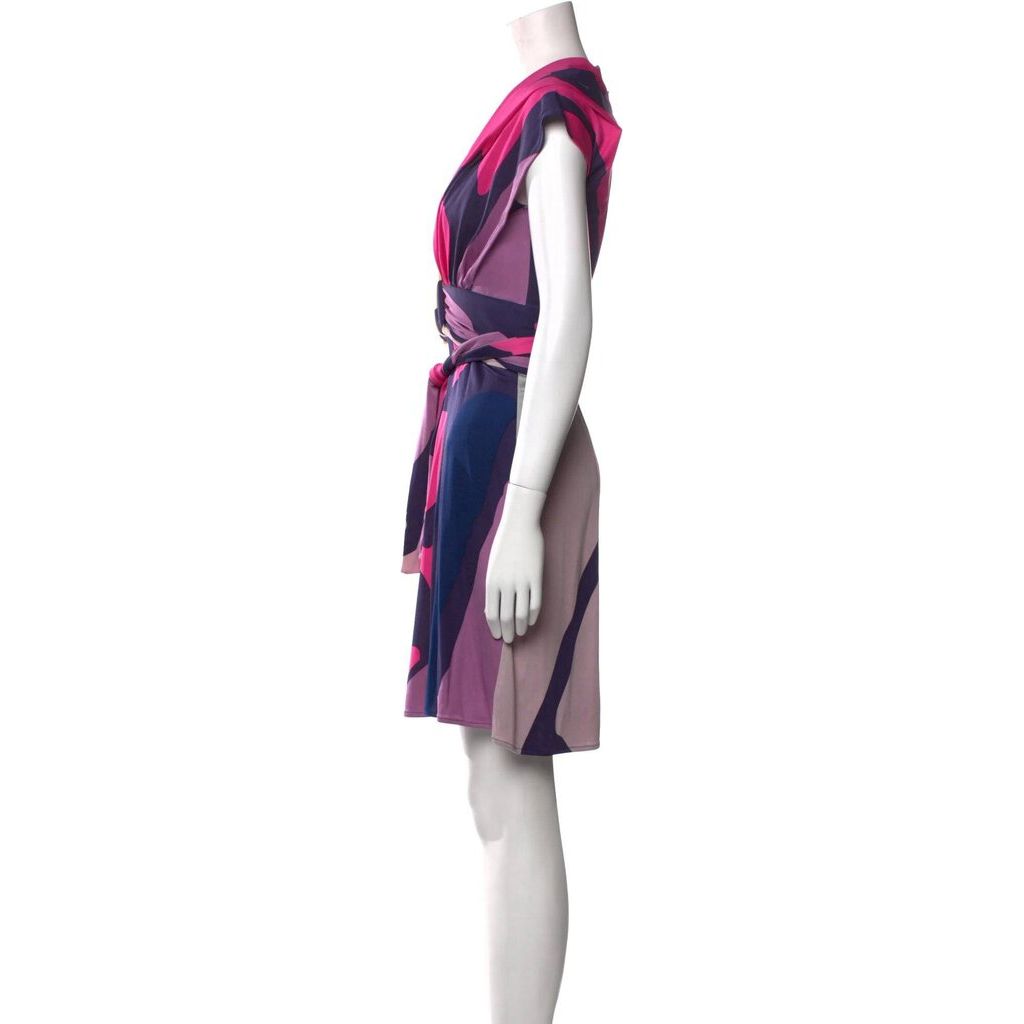 Issa London Silk Crossover Tie Dress - Size 6