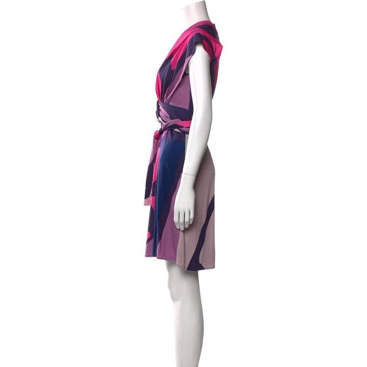 Issa London Silk Crossover Tie Dress - Size 6