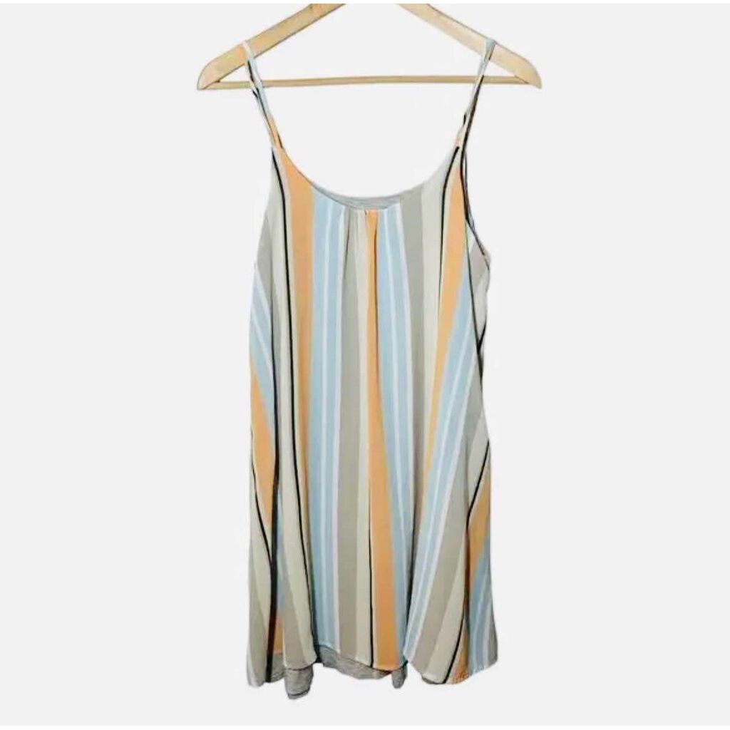 Dolan Left Coast Laurel NWT Anthropologie Striped Spaghetti Strap Slip Dress - Size Small