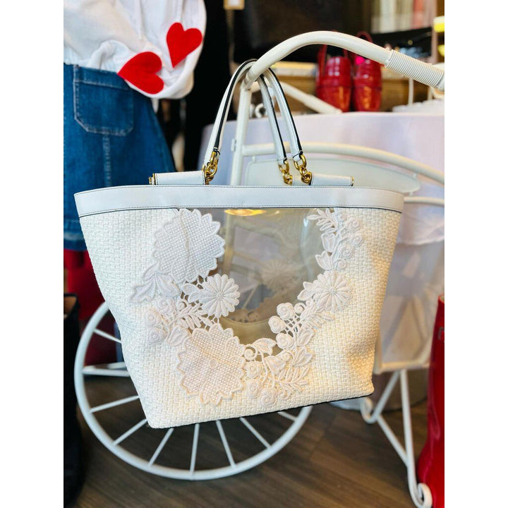 Dolce & Gabbana Sicily Lace Tote