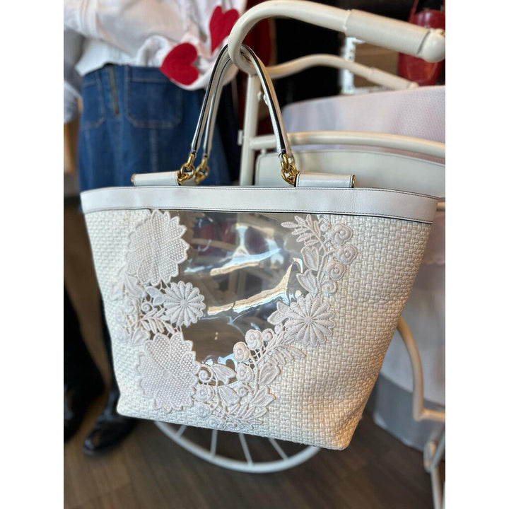 Dolce & Gabbana Sicily Lace Tote