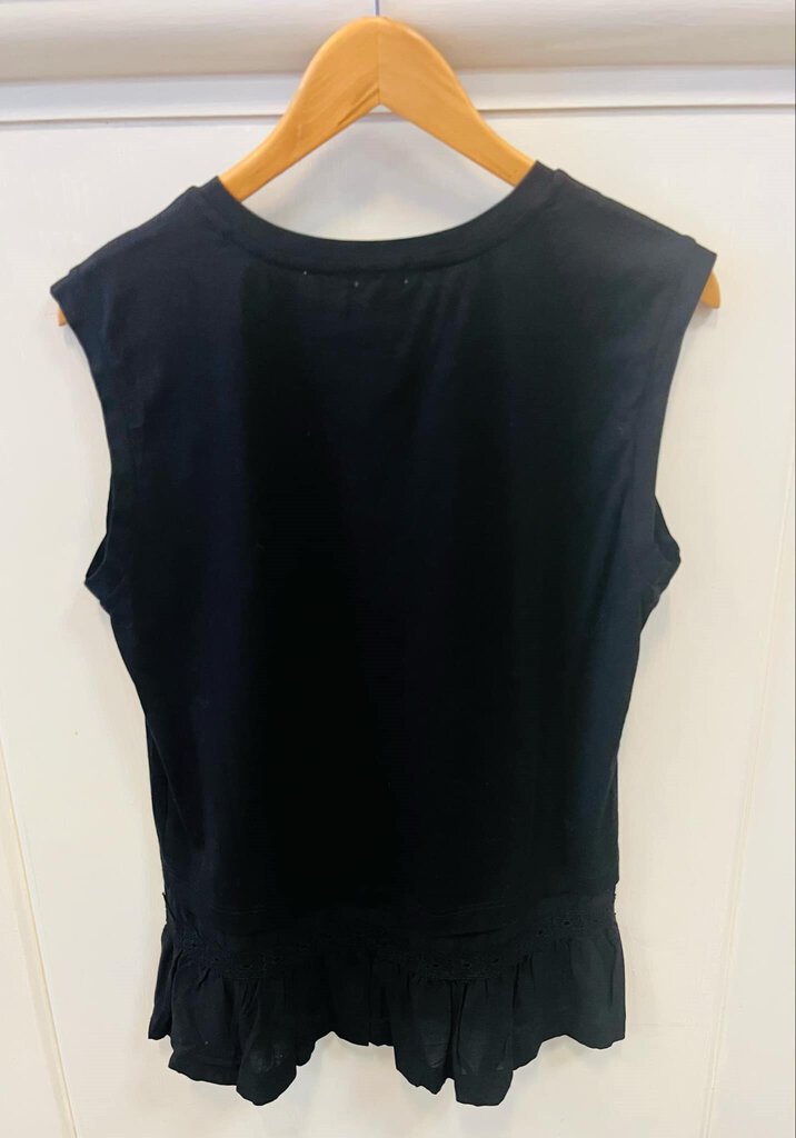 Tiny NWT Skirted Bottom Black Top - Size XS
