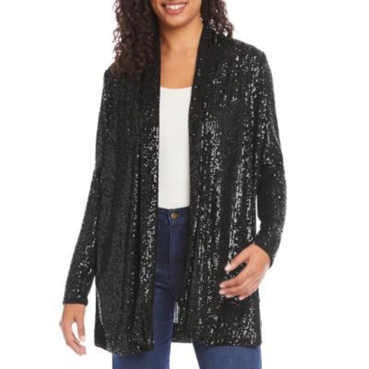 Karen Kane NWT Sequin Duster Jacket - Size XS
