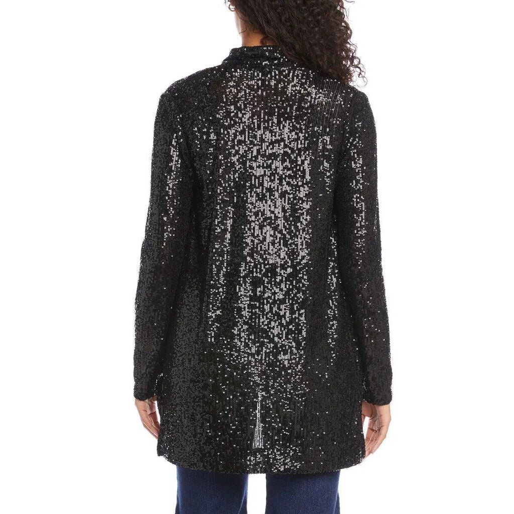 Karen Kane NWT Sequin Duster Jacket - Size XS