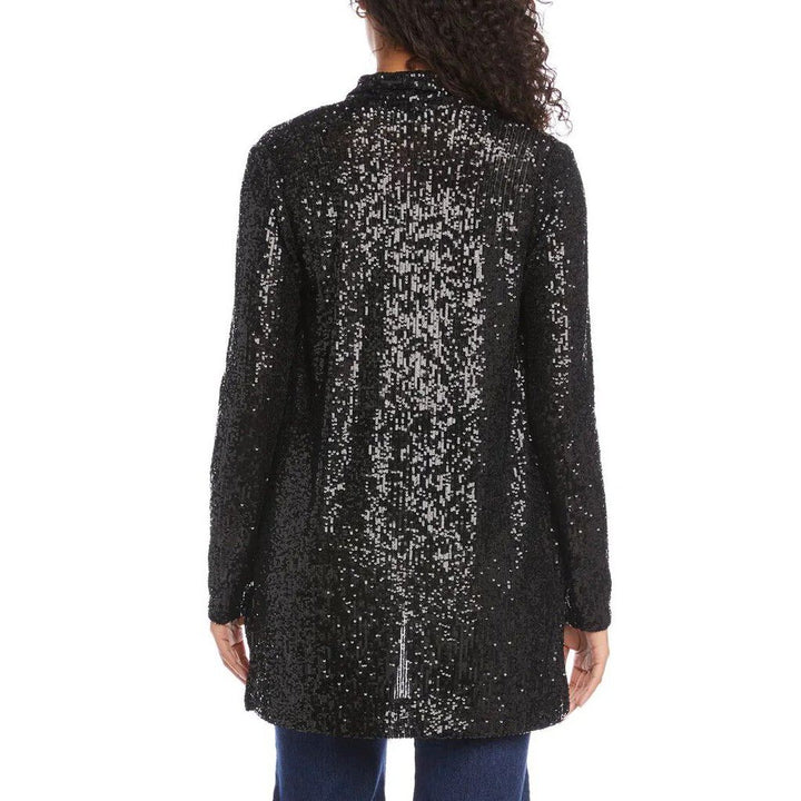 Karen Kane NWT Sequin Duster Jacket - Size XS