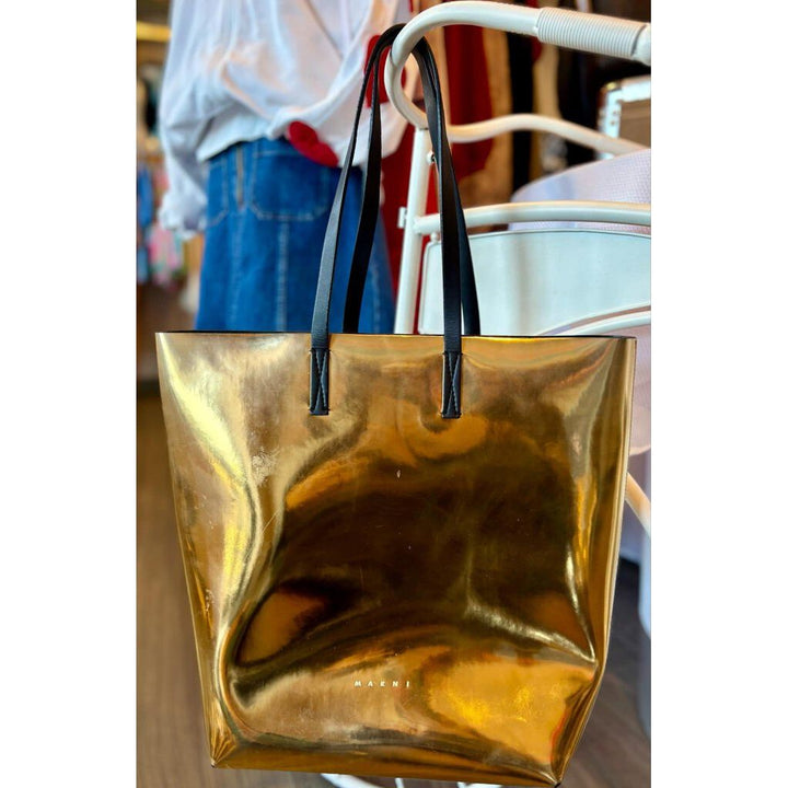 Marni Metallic Tote