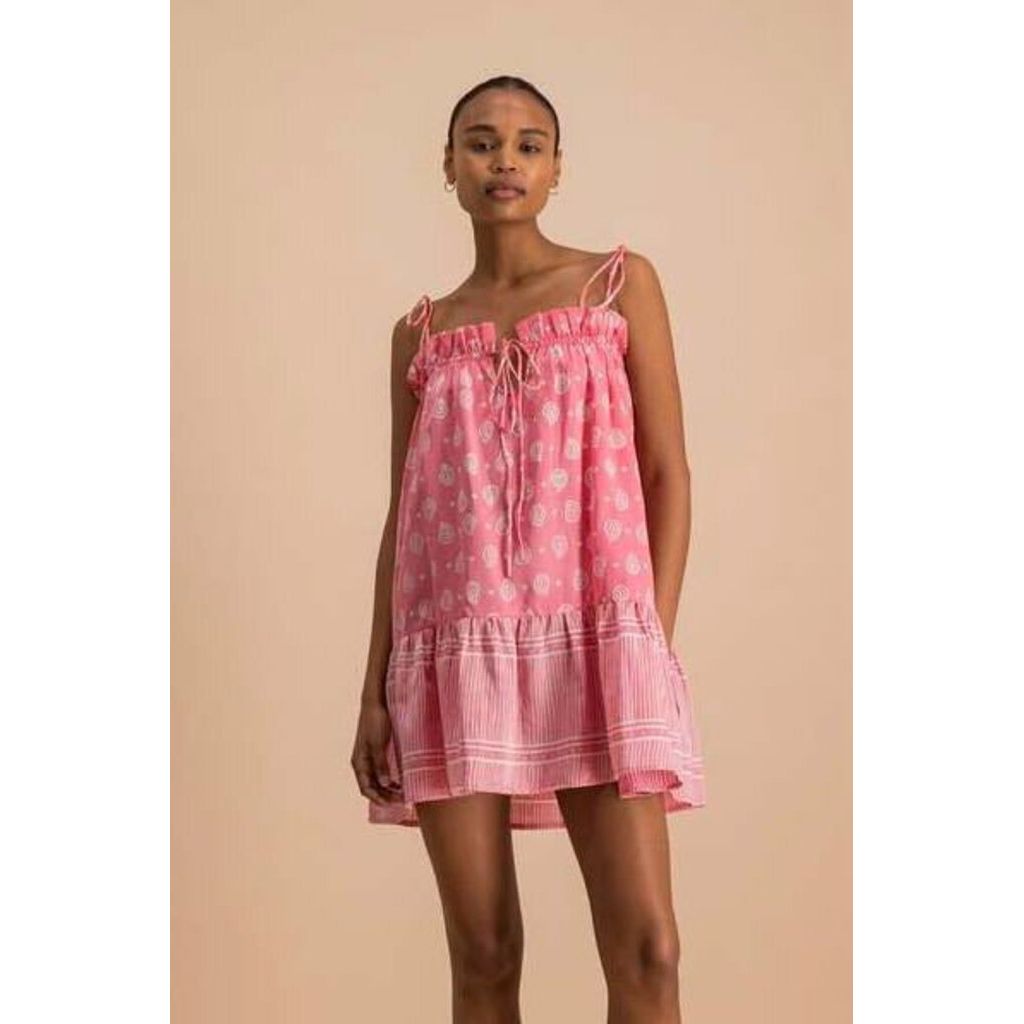 Cloe Cassandro NWT Daisy Dress in Bubble Gum Pink