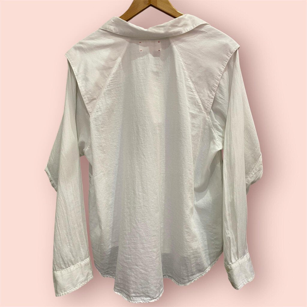 Xirena NWT Edynn Shirt White Wash - Size Large