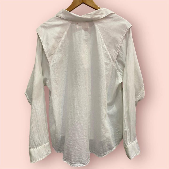 Xirena NWT Edynn Shirt White Wash - Size Large