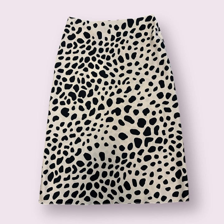 Theory NWT Giraffe Mix Side Slit Skirt - Size P