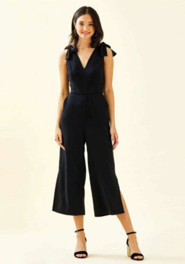 Lilly Pulitzer Danni Jumpsuit in Black - Size 2