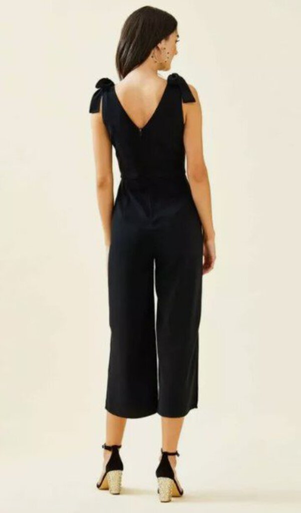 Lilly Pulitzer Danni Jumpsuit in Black - Size 2