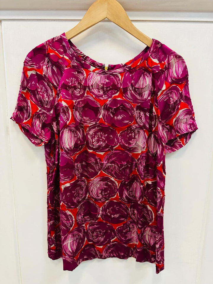Tory Burch Semi Sheer Blouse - Size 6