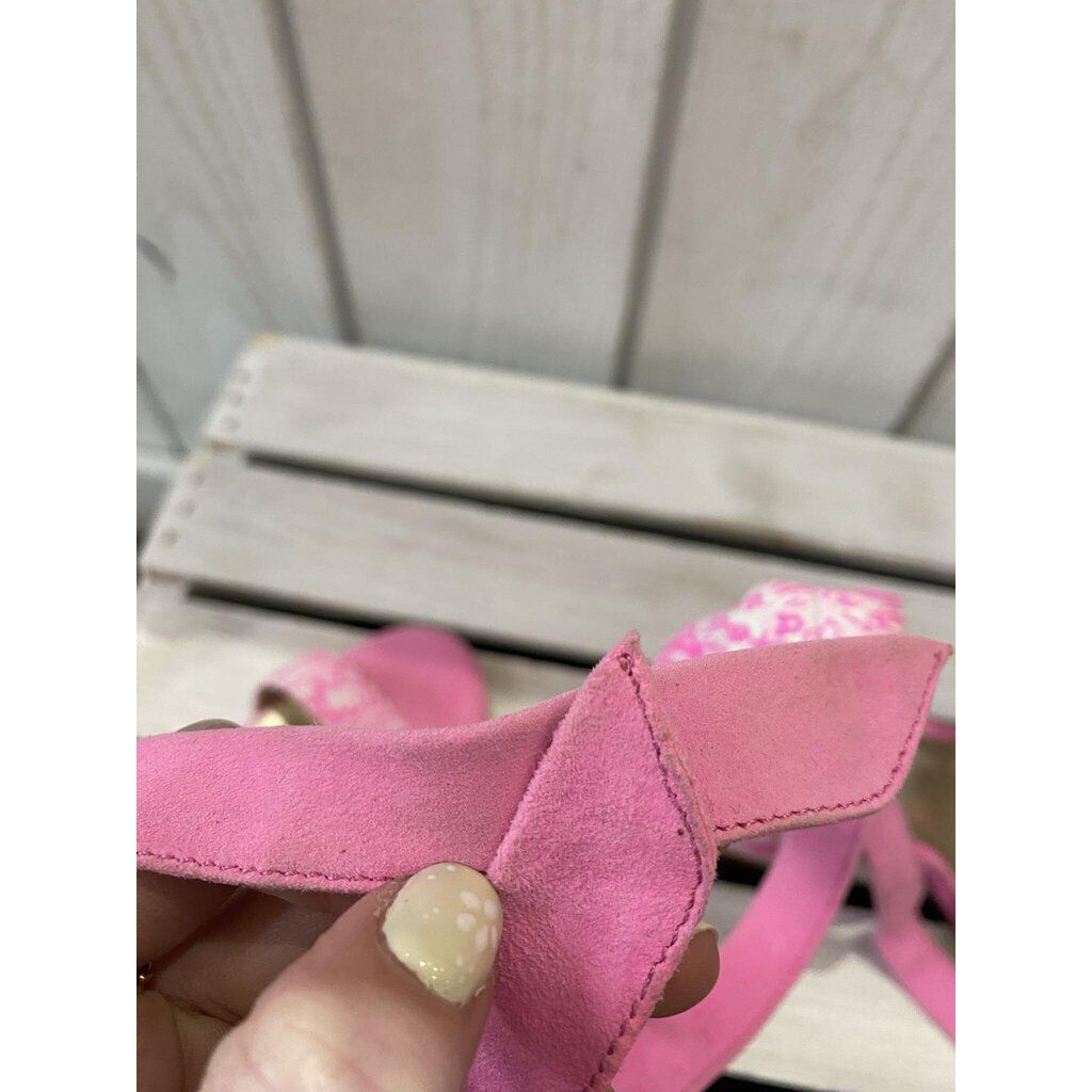 Lilly Pulitzer Heeled Tie Sandal - Size 6.5