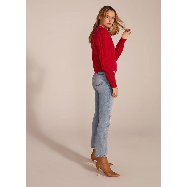 Favorite Daughter The Valentina Super High Rise Cigarette Ankle Jeans in Malibu - Size 28
