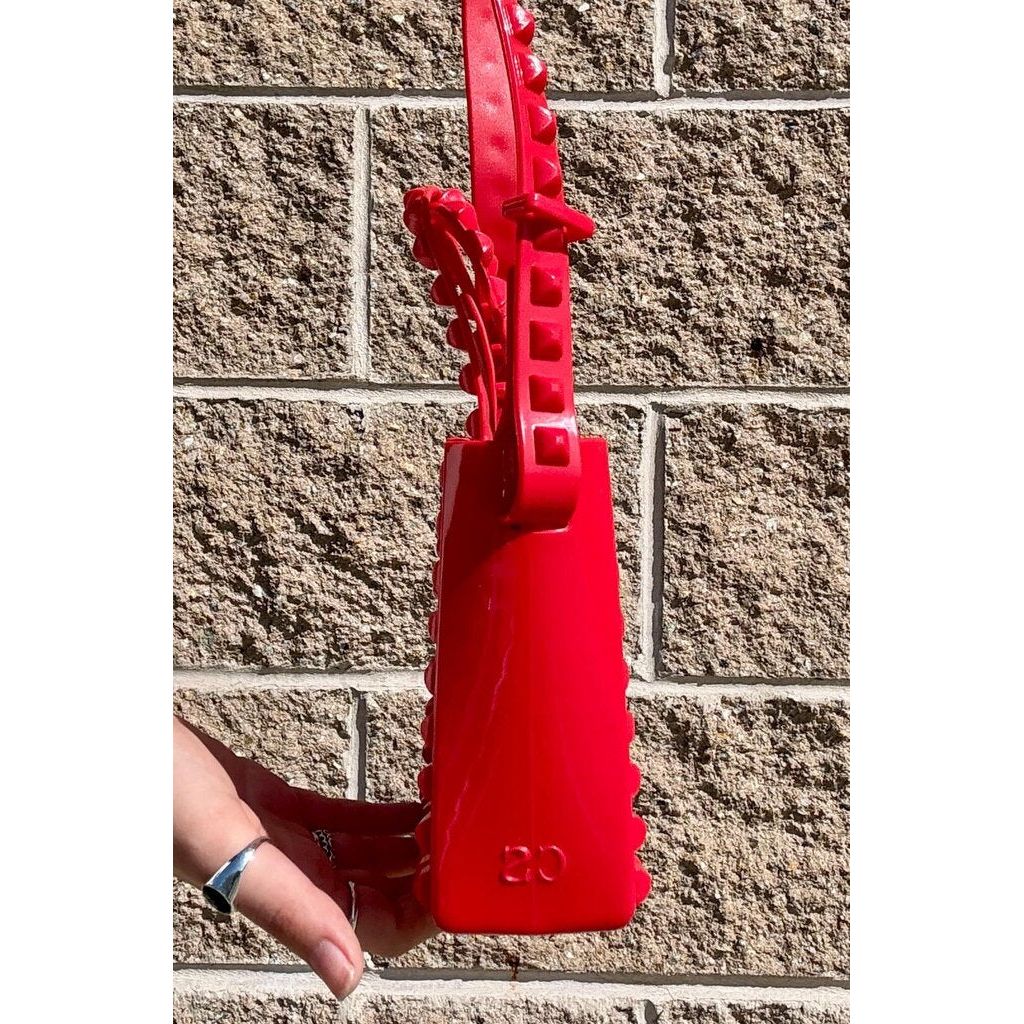 Carmen Sol Alice Mini Shoulder Bag in Red