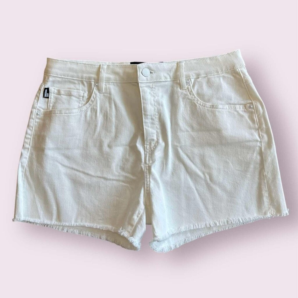 Love Moschino Stretch Denim Shorts - Size 10