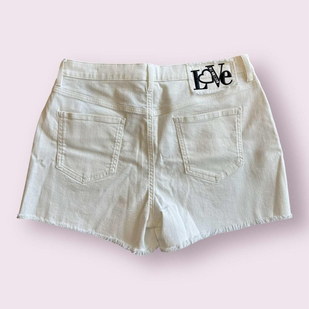 Love Moschino Stretch Denim Shorts - Size 10