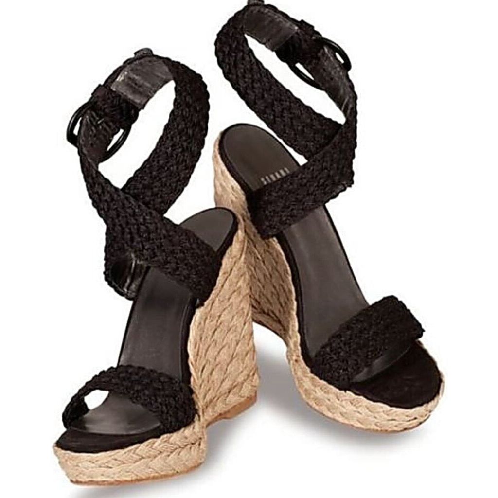 Stuart Weitzman Alex Wedge Espadrilles Size – Chic Boutique