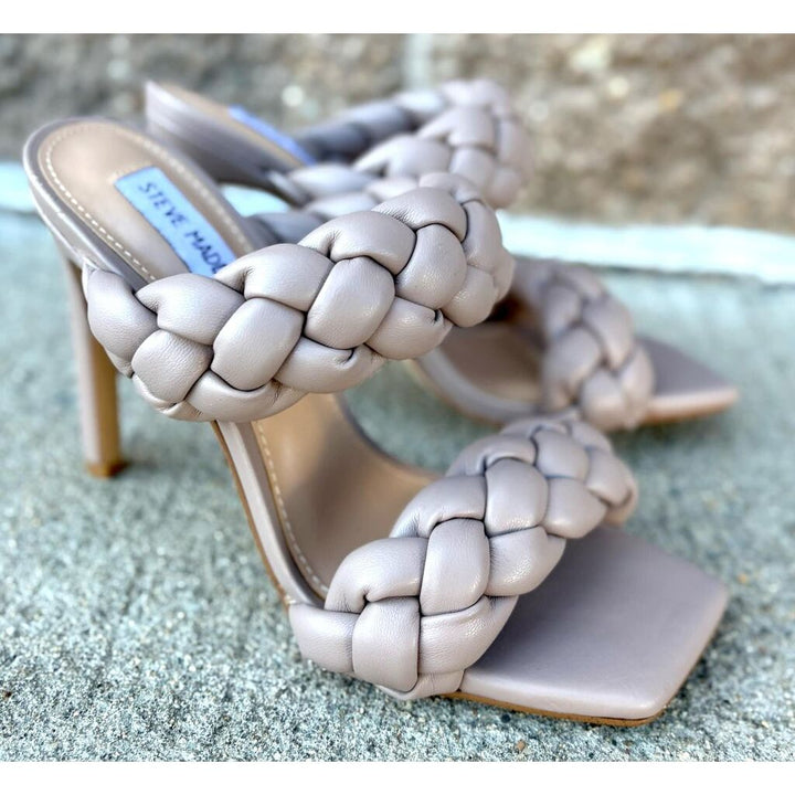 Steve Madden Kenley Braided Heels - Size 8