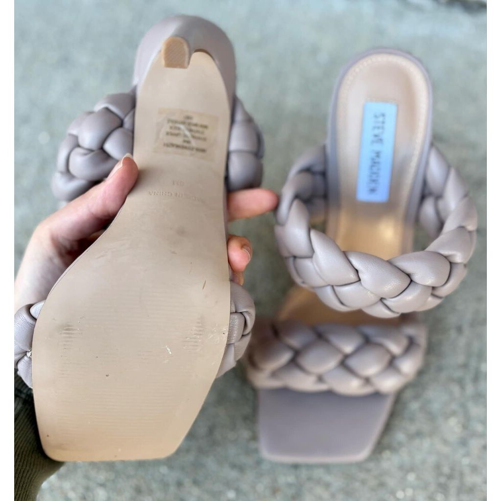 Steve Madden Kenley Braided Heels - Size 8