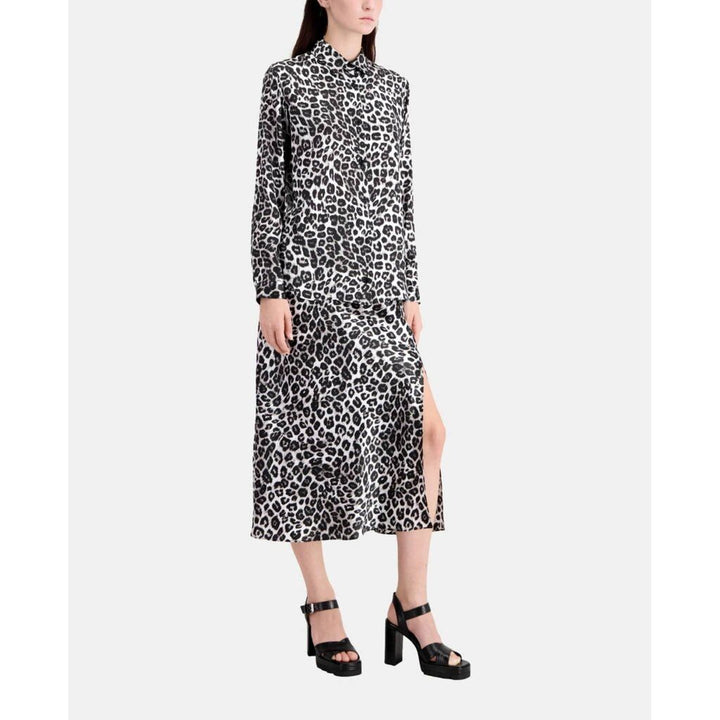 The Kooples Black Lizard Effect Leather Heeled Sandals - Size 38